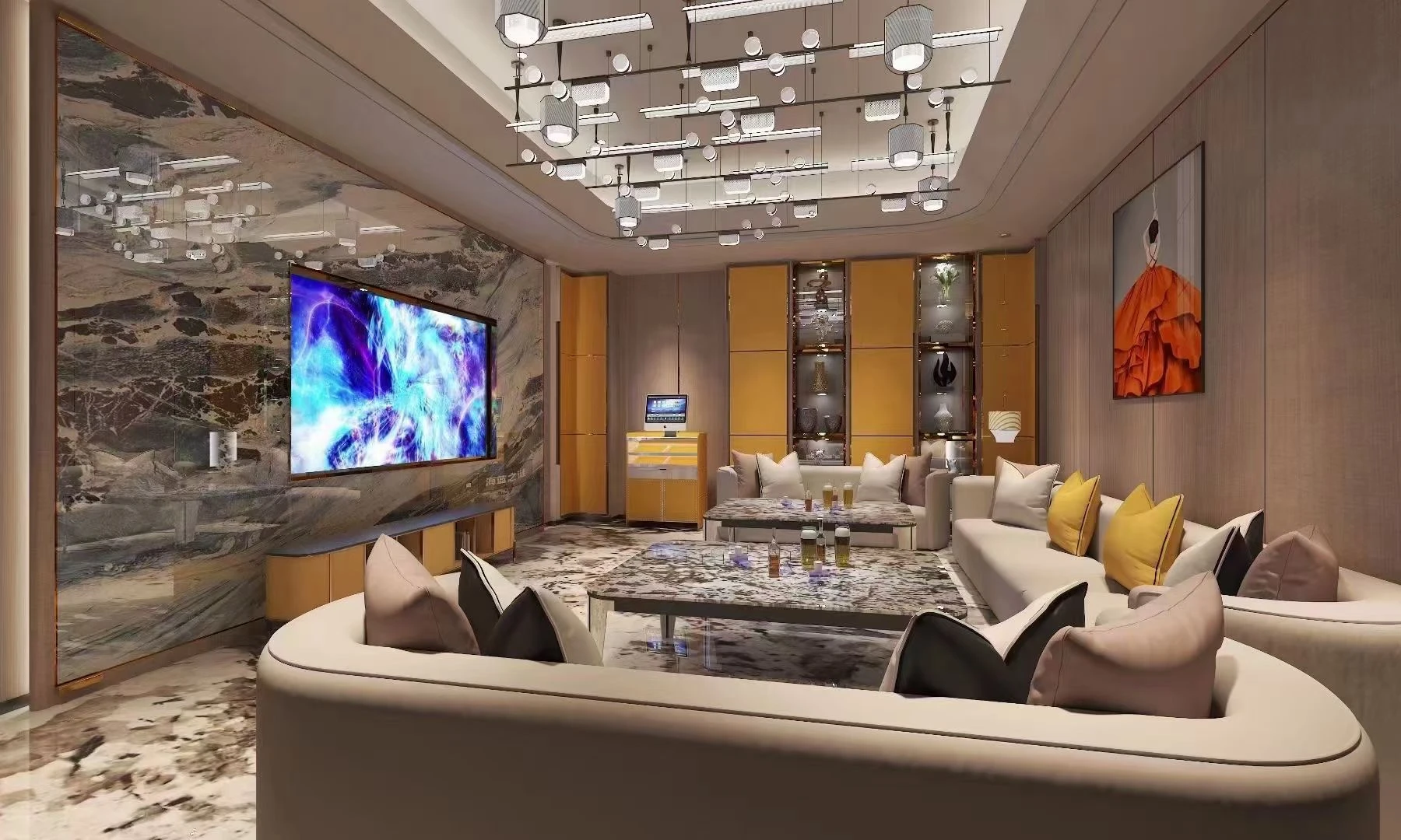 星空之城商务KTV游戏道具展示