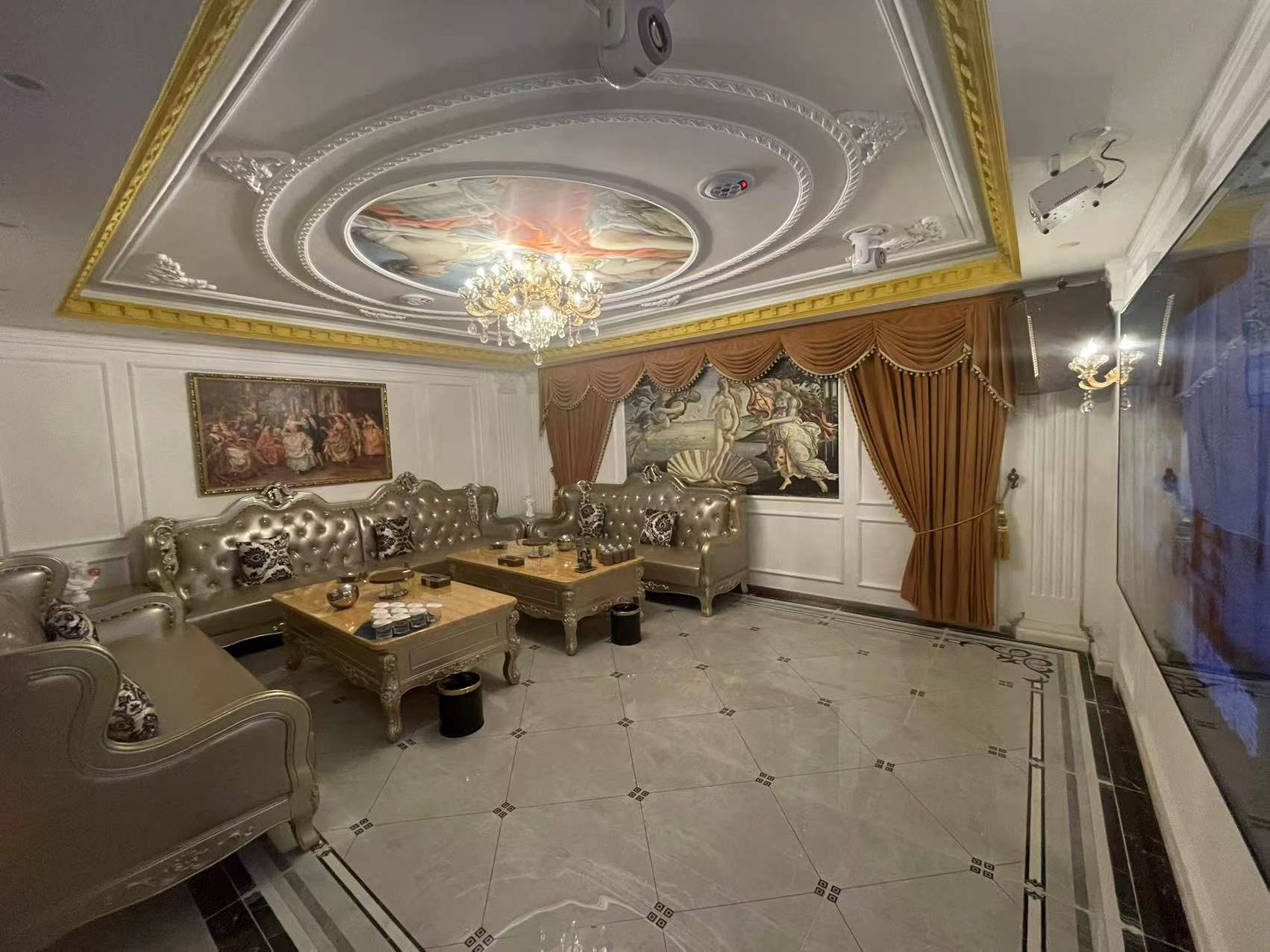 鑫豪利商务KTV大堂艺术装置