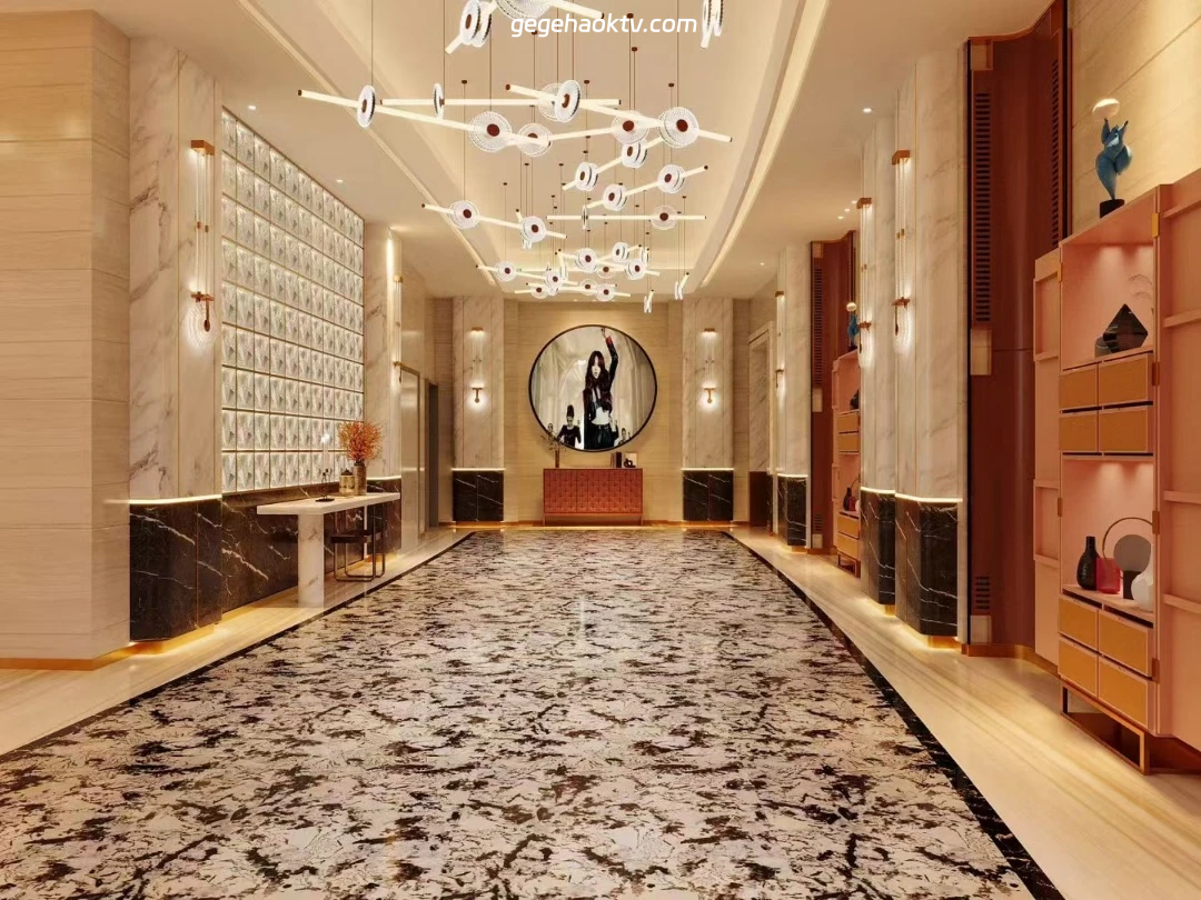 上海商务川沙皇廷国际KTV豪华包厢实景