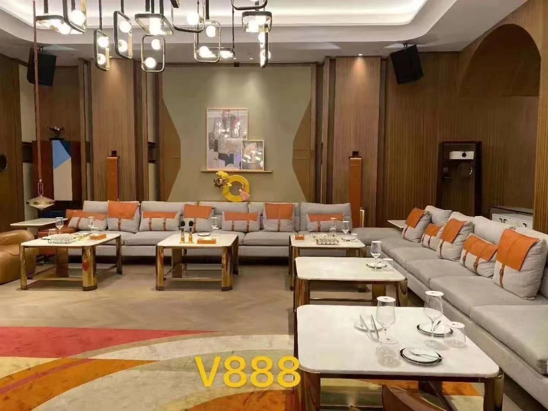 上海商务星空国际KTV大厅星幕灯效