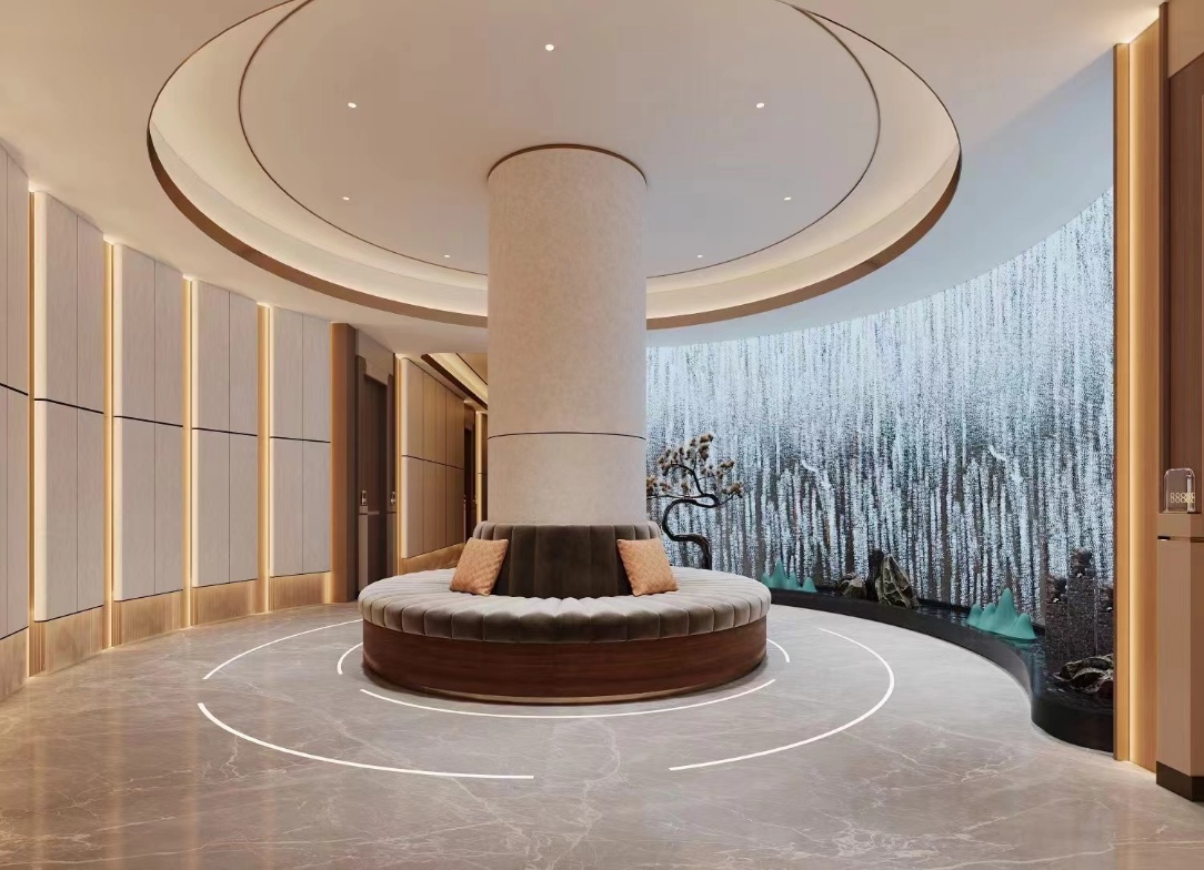 上海金樽国际商务KTV夜景外观