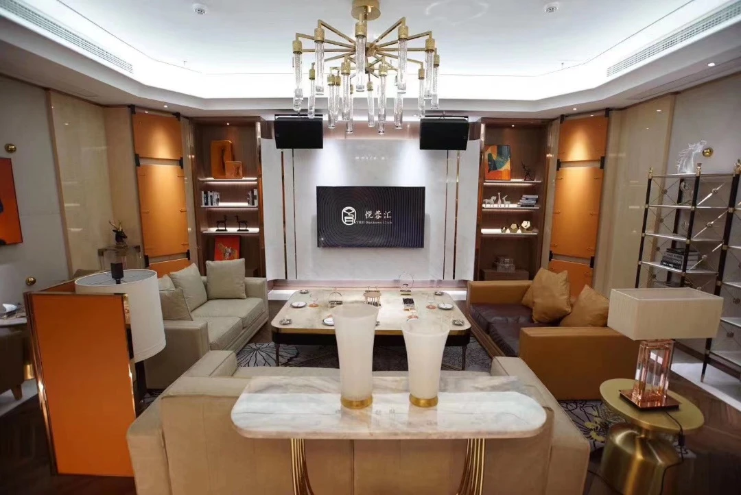 成都商务KTV明悦波士顿包厢氛围